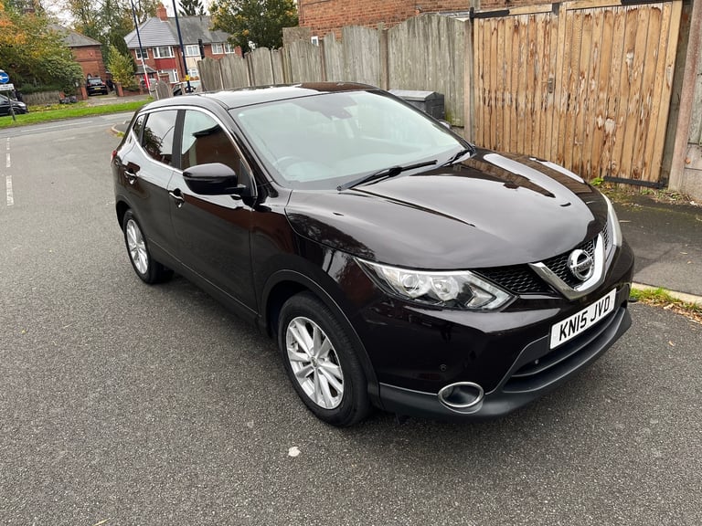 2015 Nissan Qashqai Acenta Plus 1.5 Diesel £20 Rd Tax 
