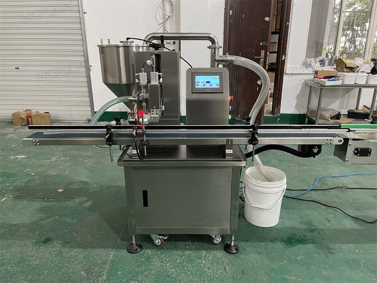 Automatic Filling Machine, Cream Bottle Filling Machine For Shampoo/Detergents/Lotion/Cosmetic