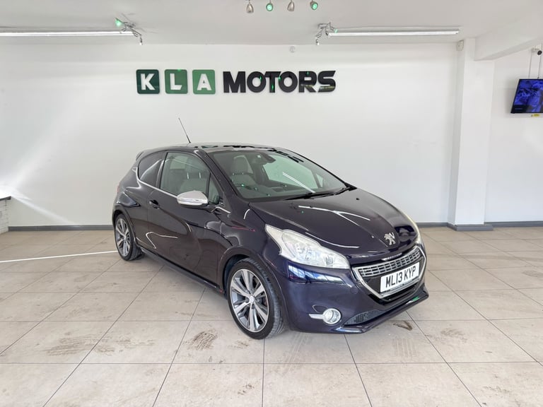 PEUGEOT 208 1.6 THP XY Blue Manual Petrol 2013