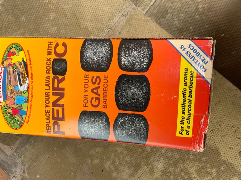Penroc gas BBQ rocks