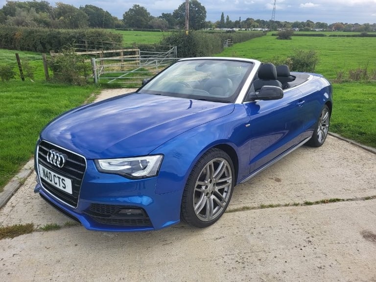 2016 Audi A5 Cabriolet 2.0 TDI S line Special Edition Plus Convertible 2dr