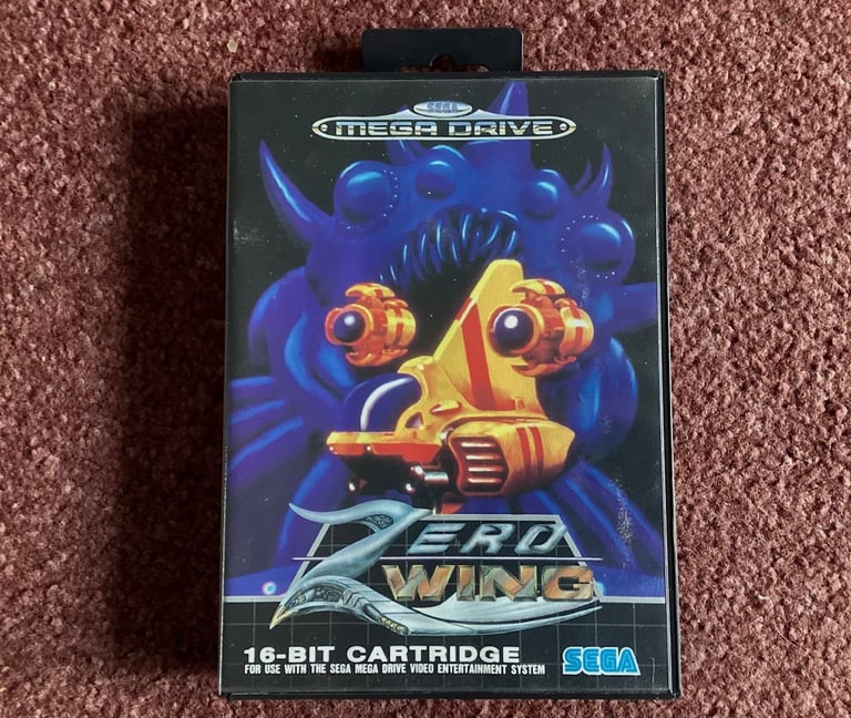 Mega Drive Zero Wing Game