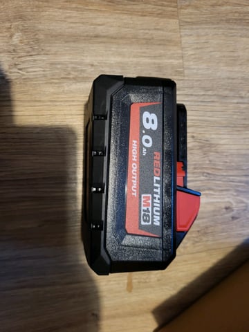 Batterie 8Ah M18 HB8 High Output MILWAUKEE 