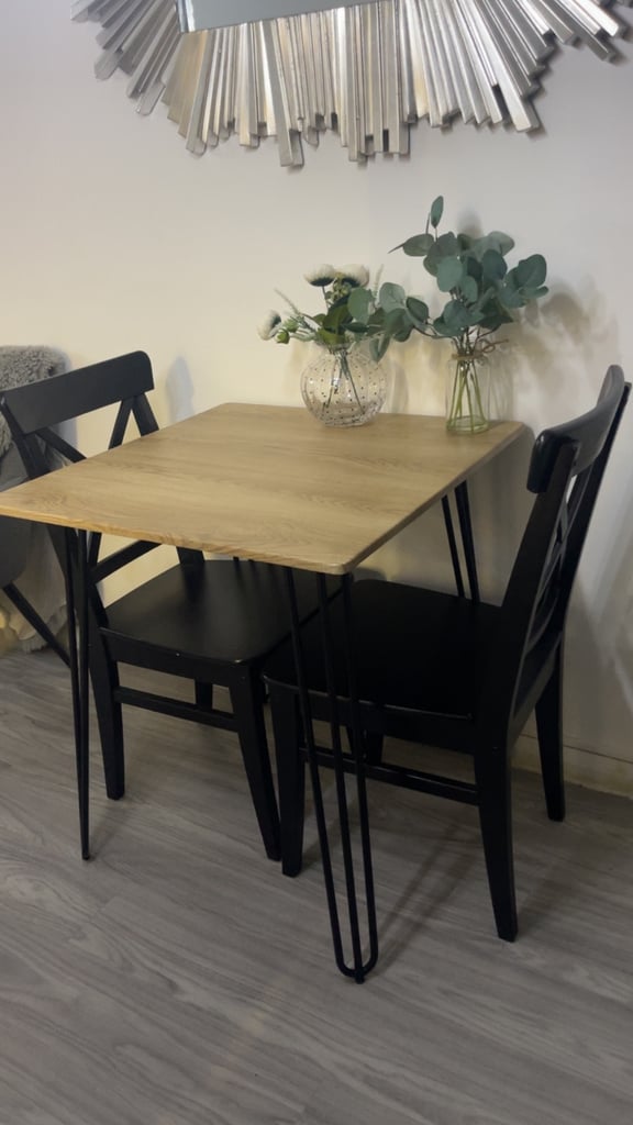 image for Dining Table and 2 Chairs 