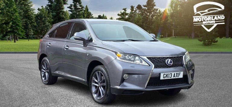 2013 Lexus RX 3.5 450h V6 F Sport SUV 5dr Petrol Hybrid CVT 4WD Euro 5 (s/s) (299 ps) ESTATE Hybr...