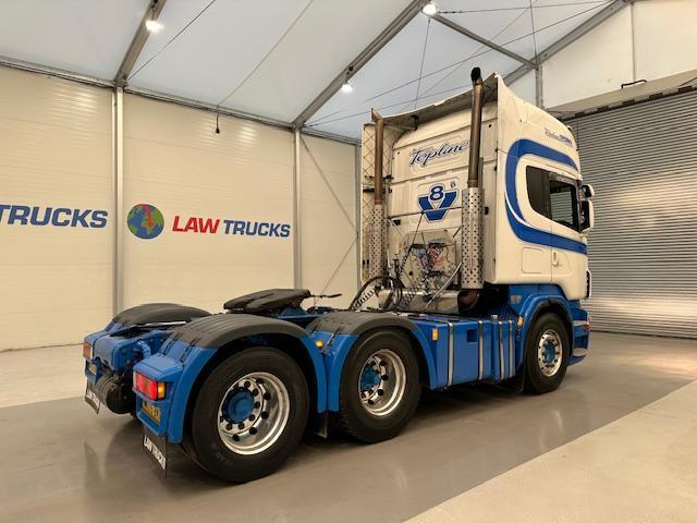 Scania R580 6x2 10 Tyre Rear Lift Tractor Unit PTO