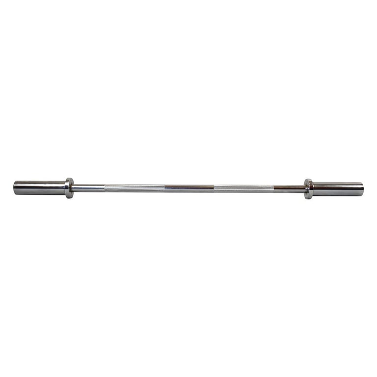 image for *SALE* Function Series 4 Foot Olympic Barbell with Spring Collars - Weights Bar Gym