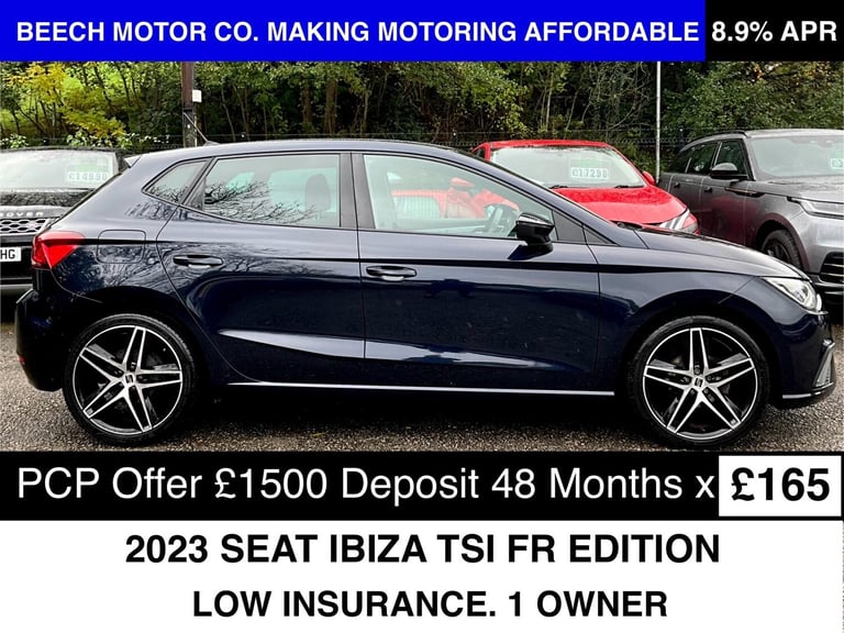 2023 SEAT Ibiza 1.0 TSI FR Edition Euro 6 (s/s) 5dr HATCHBACK Petrol Manual