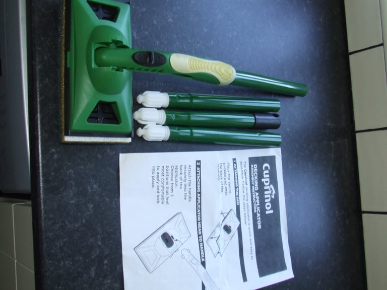 Cuprinol decking applicator or for a fence/shed. as new £5.
