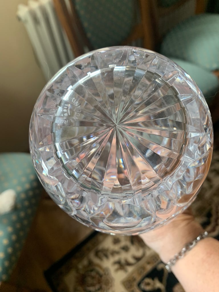 Vintage Royal Doulton Crystal Decanter with Stopper Juno Design