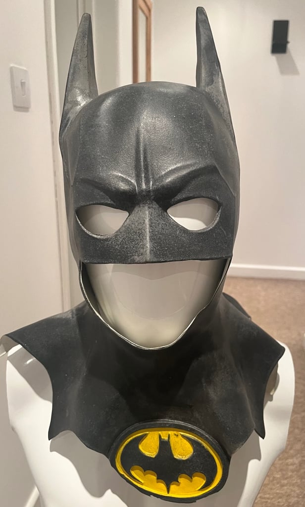 image for Vintage Batman Bat Cowl Mask 