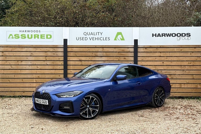 2022 BMW 4 Series 2.0 430i M Sport Coupe 2dr Petrol Auto Euro 6 (s/s) (245 ps) COUPE Petrol Autom...