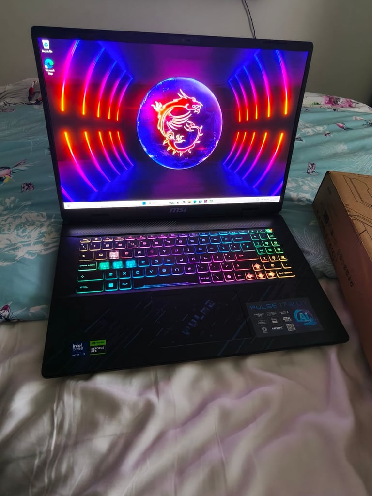 image for MSI Pulse 17 240Hz Gaming Laptop - (Intel Core Ultra 9 185H NVIDIA RTX 4060
