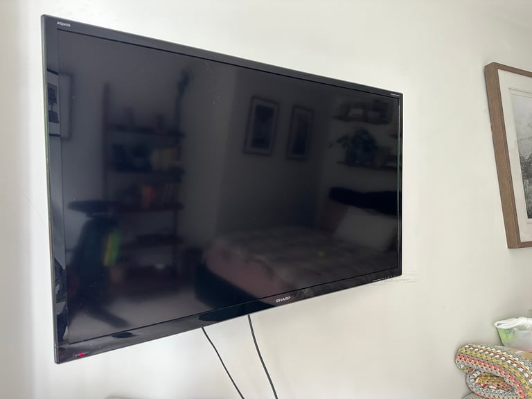 40 inch Wall Mounted TV from Sharp 