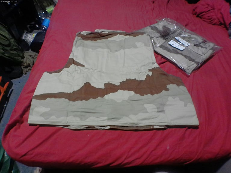 French body armour covers