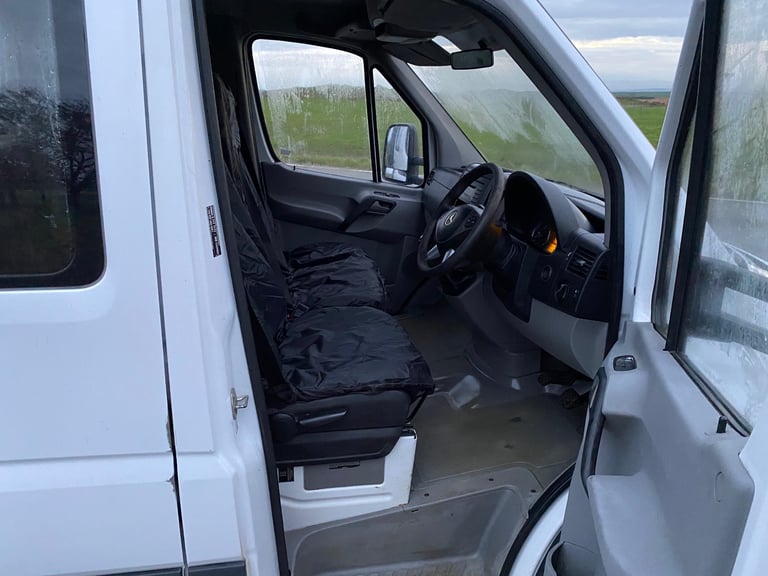 Mercedes-Benz, SPRINTER crew cab tipper 2018 full year mot 55 thousand miles
