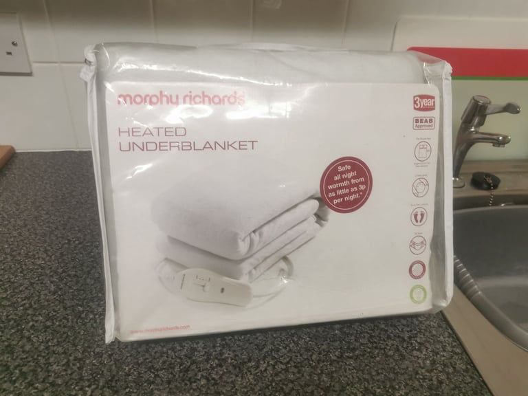image for Morphy Richards single heated underblanket