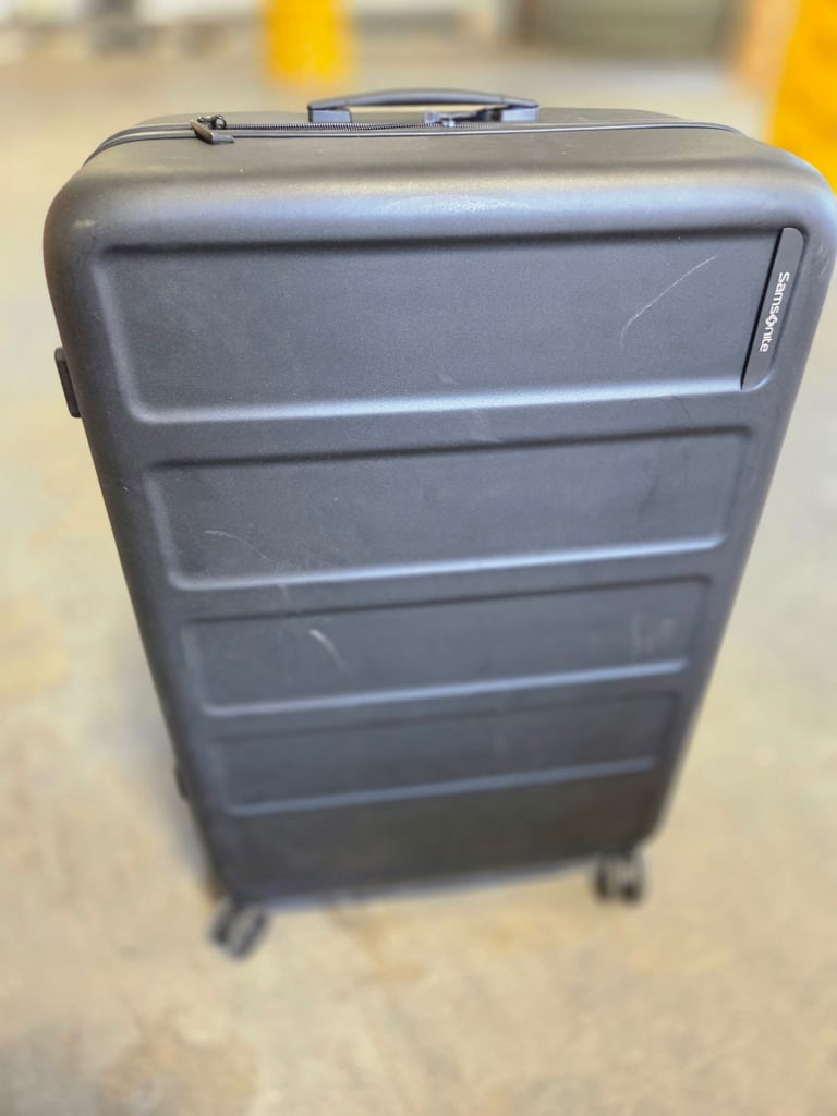 Large hard suitcase 4 double wheels lock Luggage