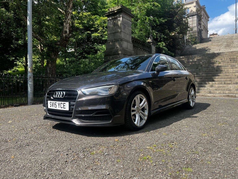 2015 Audi A3 1.4 TFSI 150 S Line 4dr S Tronic SALOON PETROL Automatic