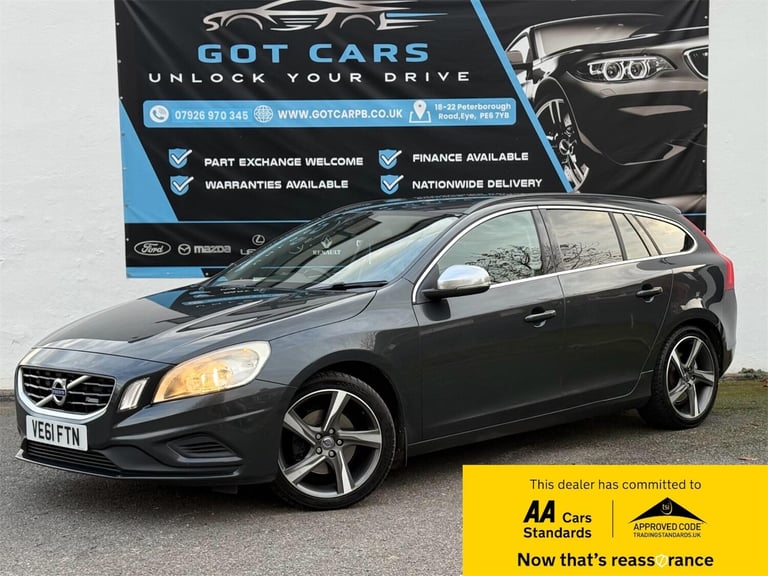  Volvo V60 1.6D DRIVe R-Design Euro 5 (s/s) 5dr Diesel Manual
