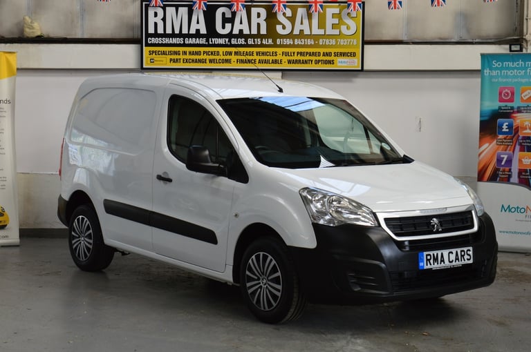 2016 Peugeot Partner 850 1.6 HDi 92 Professional ONLY 5000 MILES Van  Diesel Manual