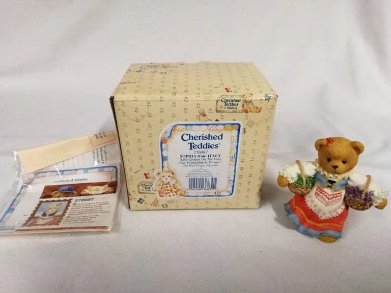 image for Cherished Teddies Bear "Sophia" Boxed With Certificate