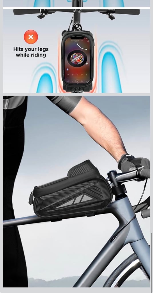 Waterproof Bike Frame Bag(Brand new)