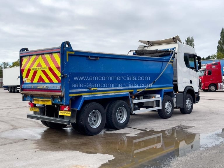 2021 (21) SCANIA R450 XT 32T 8X4 TIPPER