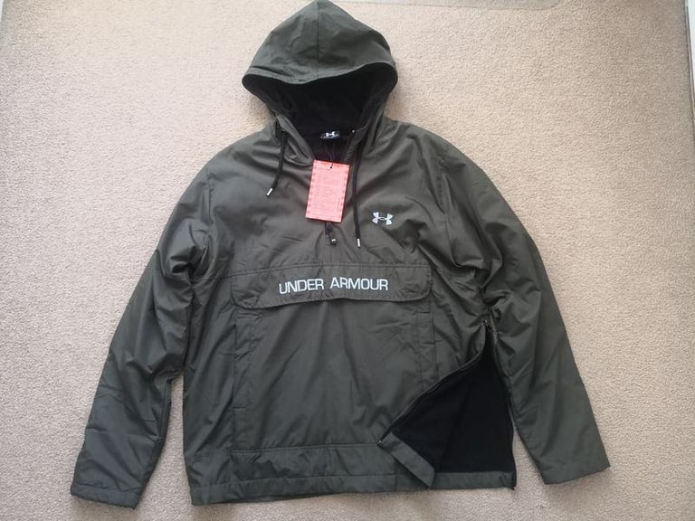 UNDER ARMOUR Green Hoodie Hooded Sweatshirt Top. Brand new, unused with original tag.