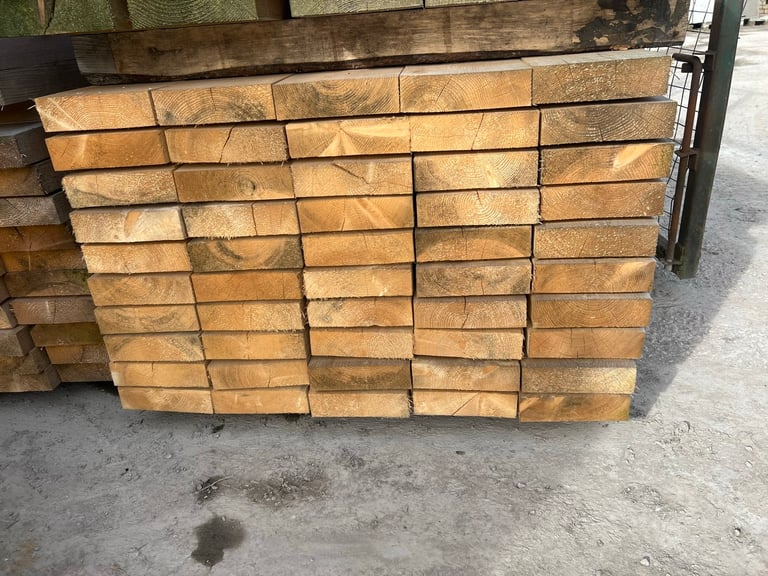 New ~ Untreated Timber Scaffold Boards ~ 63mm x 223mm x 2.4m