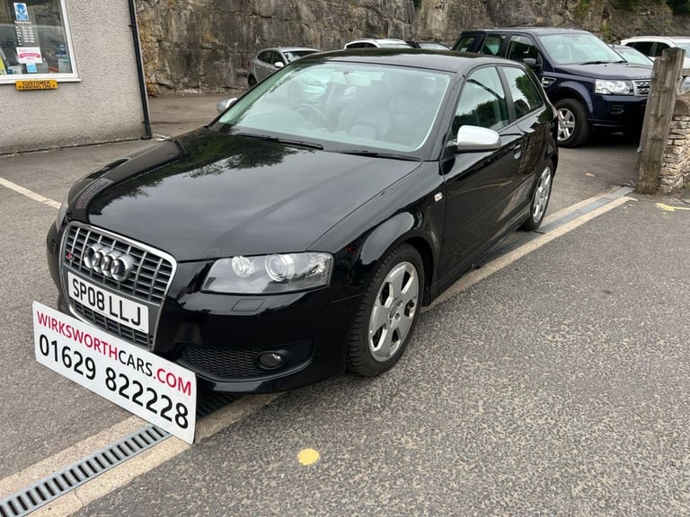 2008 08 AUDI S3 2.0 TFSI HATCHBACK 3DR PETROL MANUAL QUATTRO (217 G/KM, 261 BHP)
