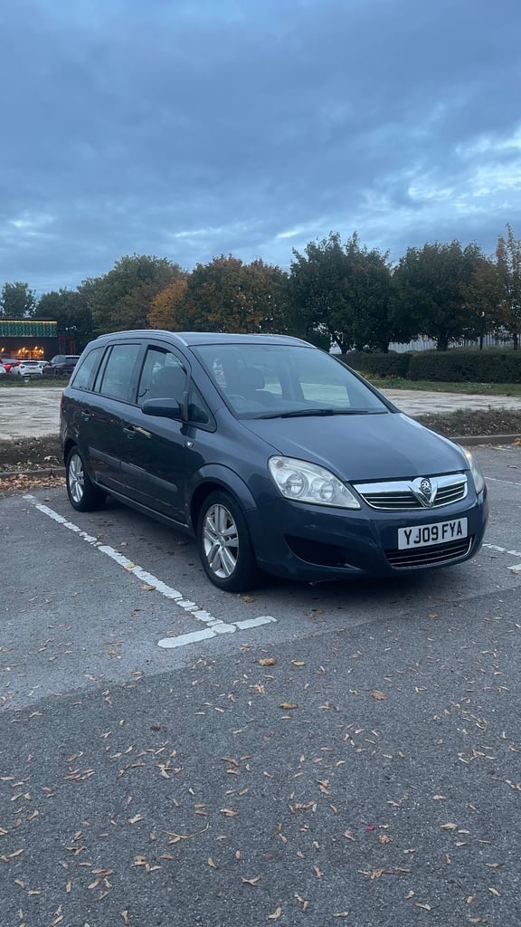 Vauxhall, ZAFIRA SPECIAL CDTI 8V, MPV, 2009, 1910 (cc), 5 doors