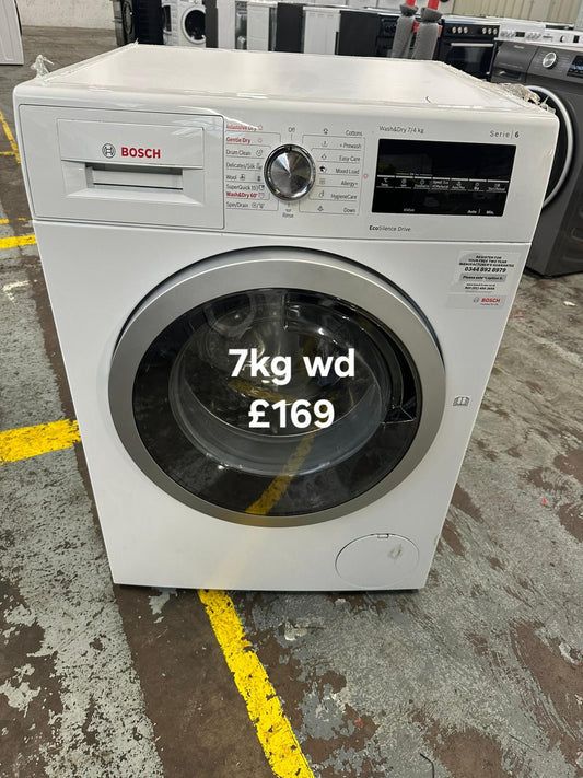 image for Bosch 7kg washer dryer 🌟 Free Delivery 🌟 120 Days Warranty 🌟 
