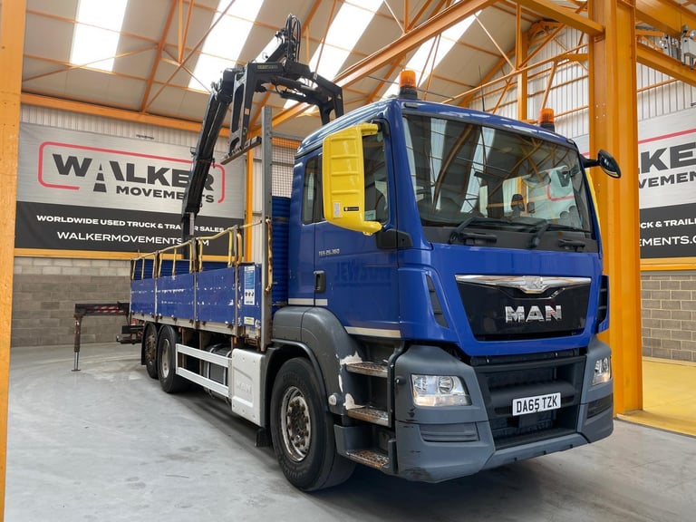 image for MAN TGS 26.360, *EURO 6* 6X2 26 TONNE DRAWBAR SPEC BRICK GRAB