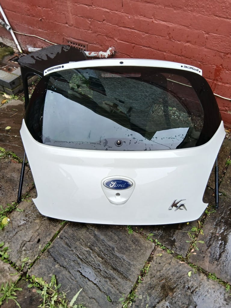 Ford Ka Bootlid/Tailgate In Frozen white 2009 to 2016