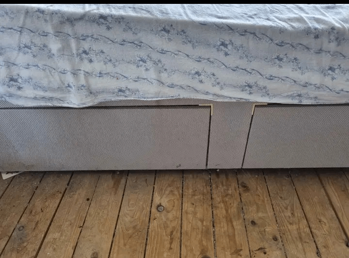 image for Single divan bed with draws complete with mattress+good condition+DELIVERY 