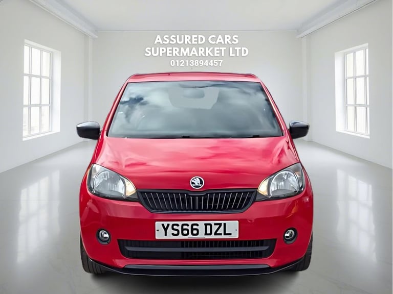 2016 66 SKODA CITIGO 1.0 MPI MONTE CARLO HATCHBACK 3DR PETROL MANUAL EURO 6 (60 