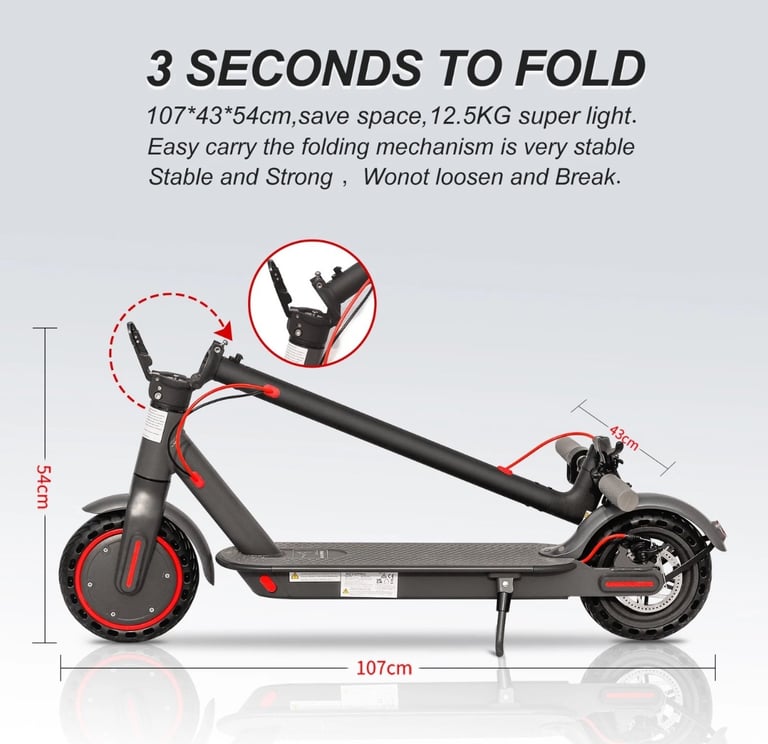 AOVO pro ES80 Folding Electric Scooter