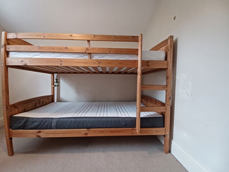Habitat solid pine bunk beds 