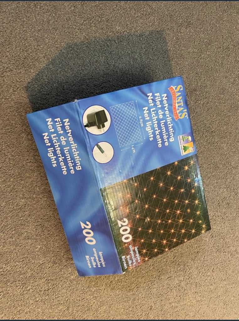 image for Christmas light net decoration