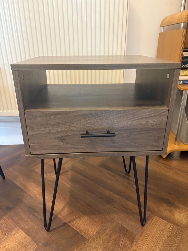 Stunning High Quality bedside tables (Slate Grey)