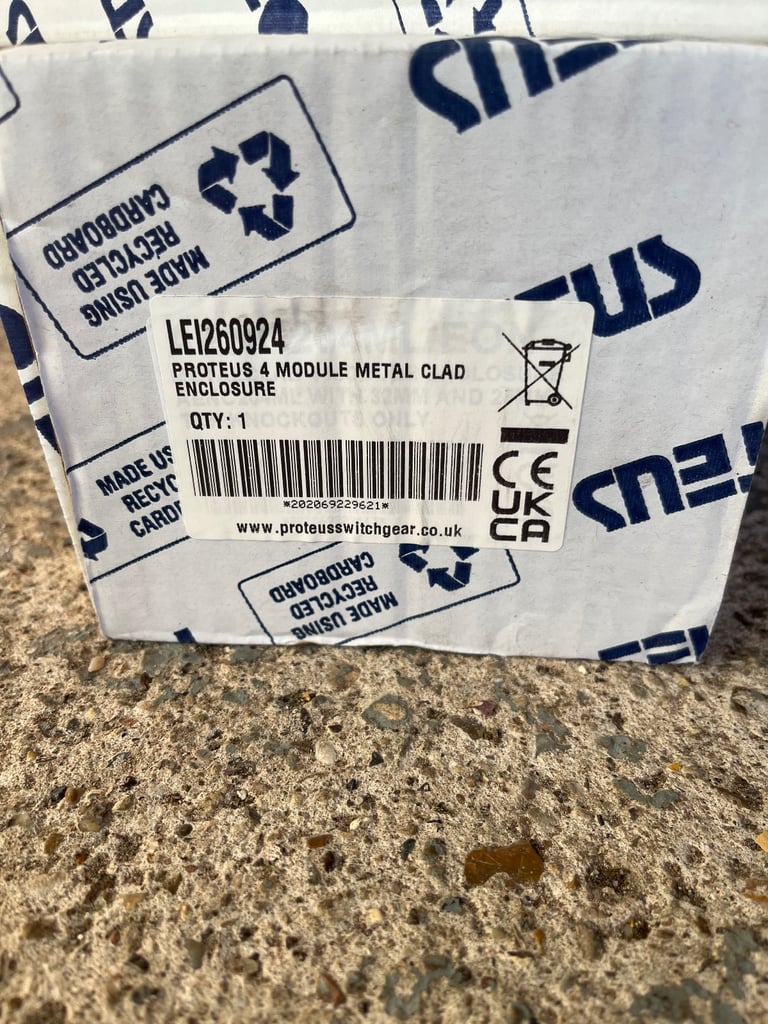 PROTEUS Metalclad 4 Module Enclosure With Metering X2