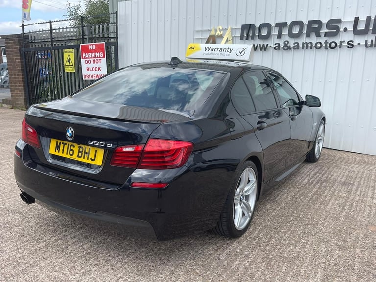 2016 BMW 5 Series 520d [190] M Sport 4dr Step Auto SALOON Diesel Automatic
