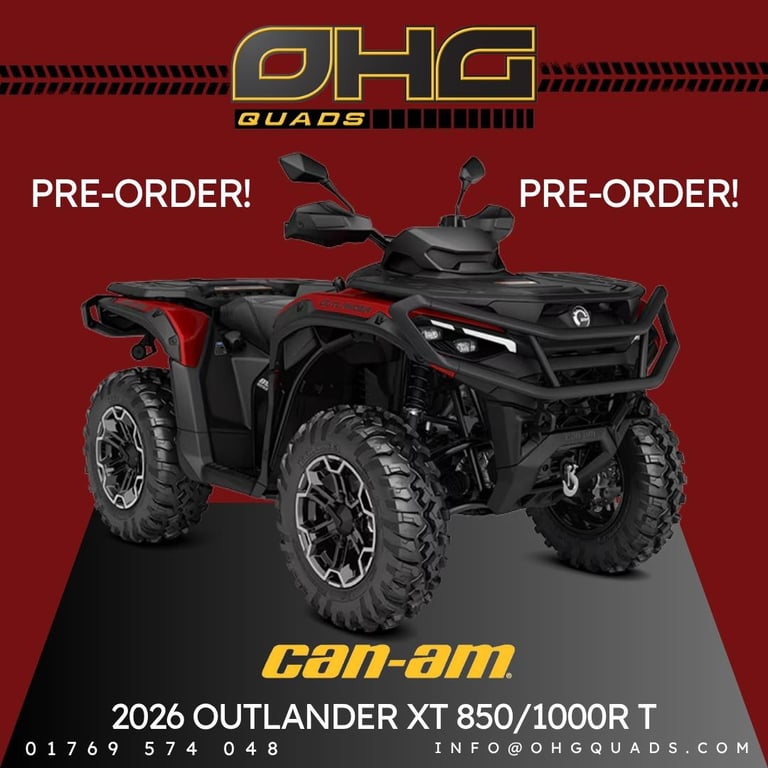 2026 Can-Am Outlander XT 850/1000R T