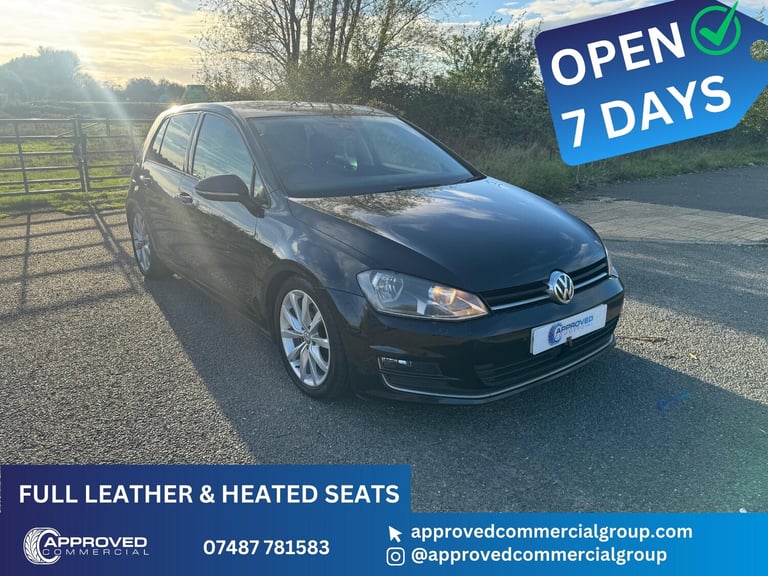2013 Volkswagen Golf (63) GT TDI 150 2.0 6 SPEED MANUAL 5 DOOR HATCHBACK LEATHER INTERIOR HATCHBA...