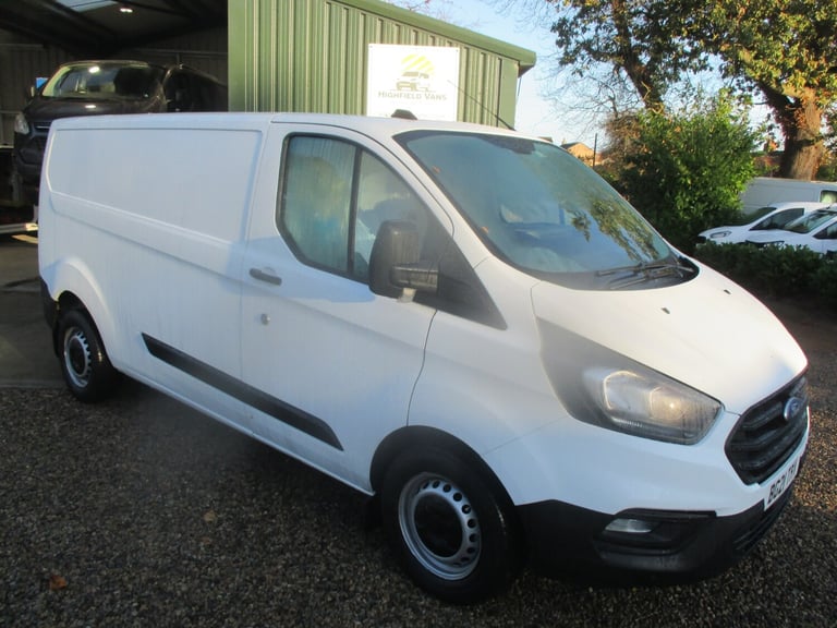 2021 Ford Transit Custom 2.0 EcoBlue 105ps Low Roof Leader L2 LWB Van AIR CON NO VAT NEW WET BELT...