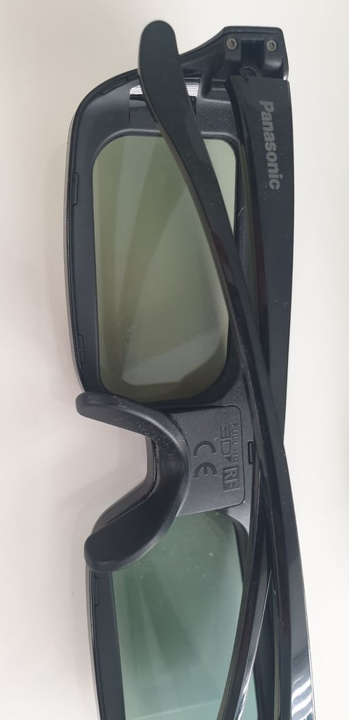 Pair of Panasonic TV 3D glasses