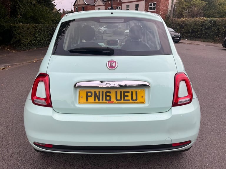 2016 Fiat 500 1.2 Pop Euro 6 (s/s) 3dr HATCHBACK Petrol Manual
