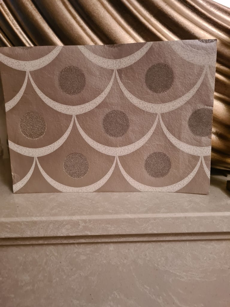 image for Harlequin Leonida Demi Antique Gold Wallpaper