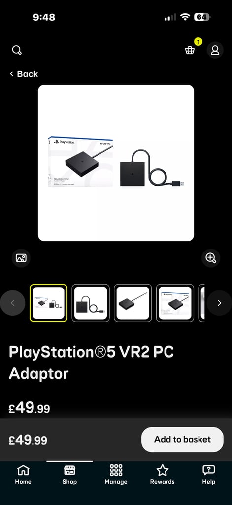 image for PSVR2 PC Adapter 